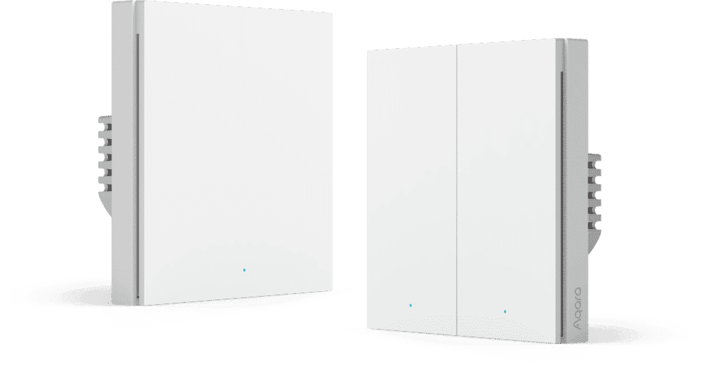 Aqara Smart Wall Switch H1 (With Neutral, Double Rocker)