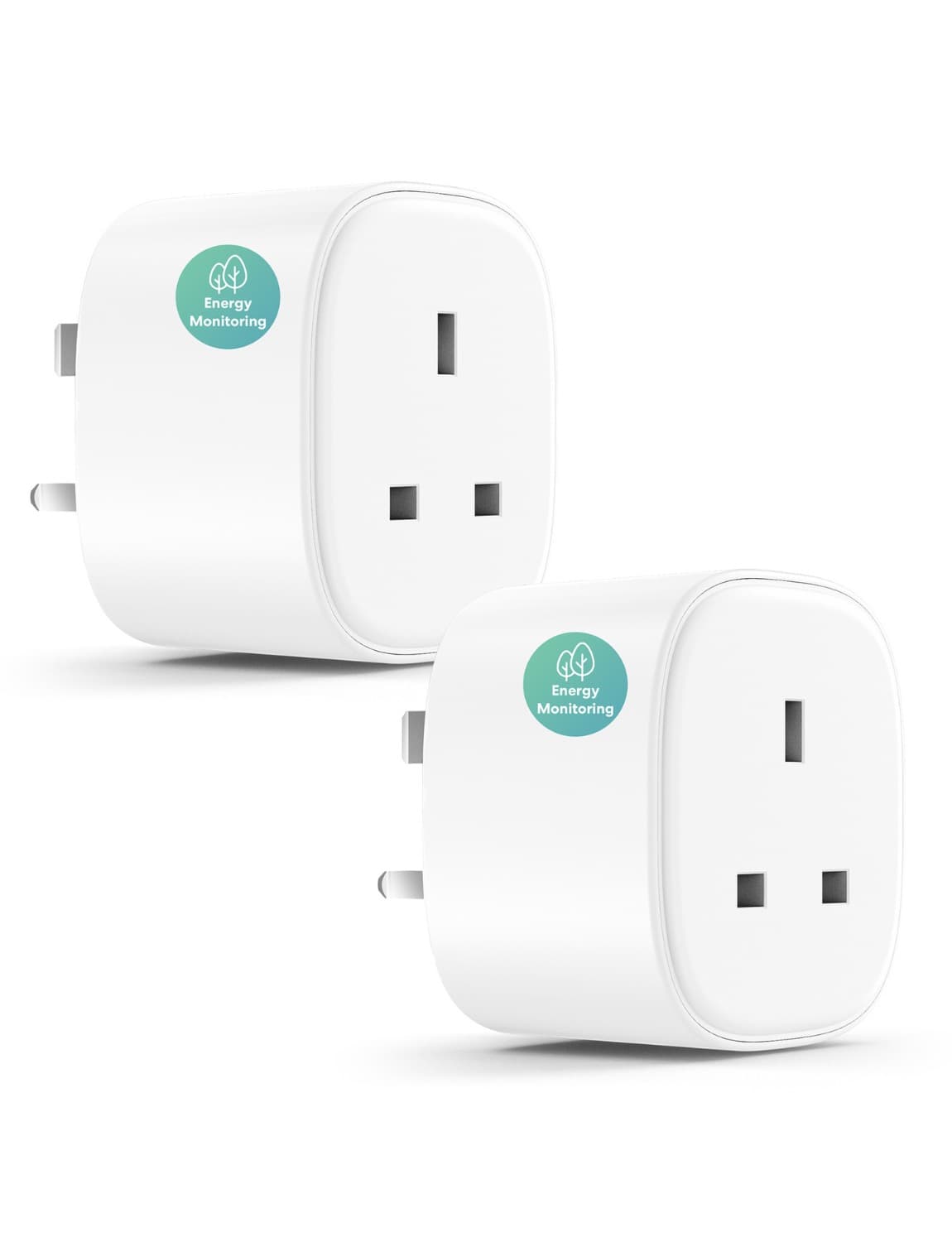 Meross Smart Wi-Fi Plug with Energy Monitor MSS310 (2-pack)