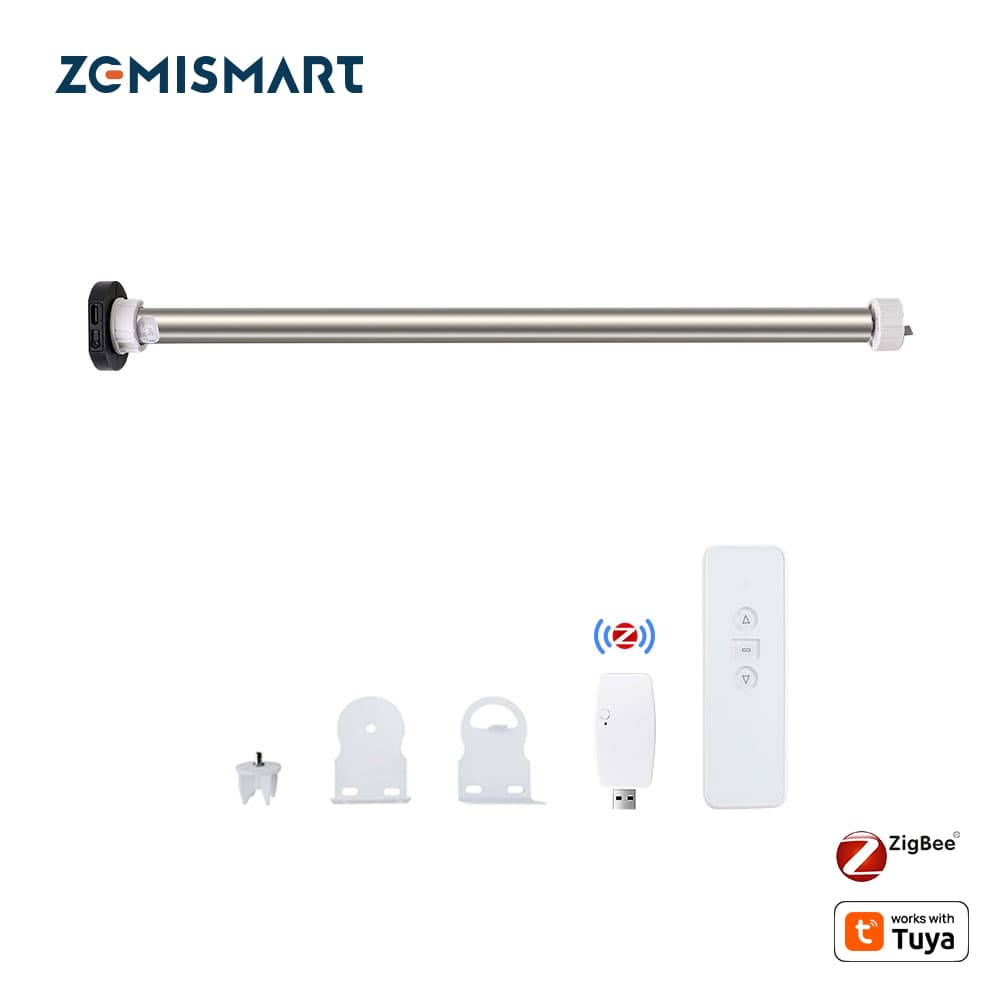 Zemismart Zigbee Rechargeable Roller Blind Motor (17/25/28mm)