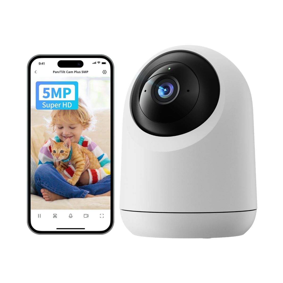 SwitchBot Pan/Tilt Cam Plus 3K indoor security camera
