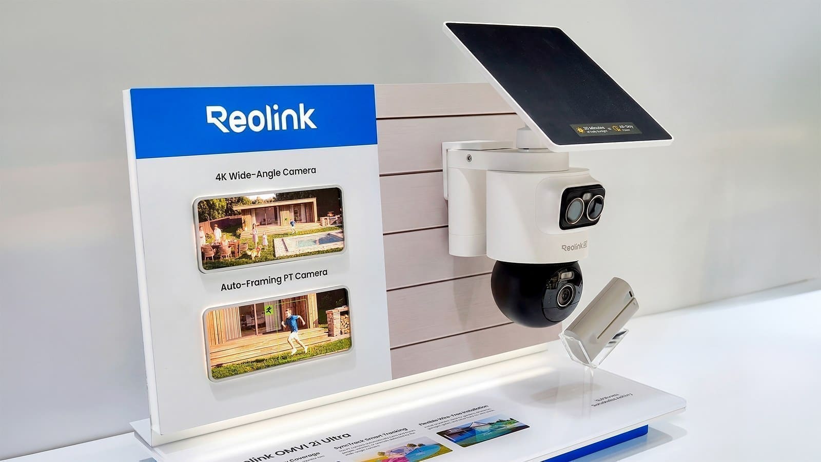 Reolink IFA 2026: OMVI 2i Ultra, TrackFlex and Home Hub 2