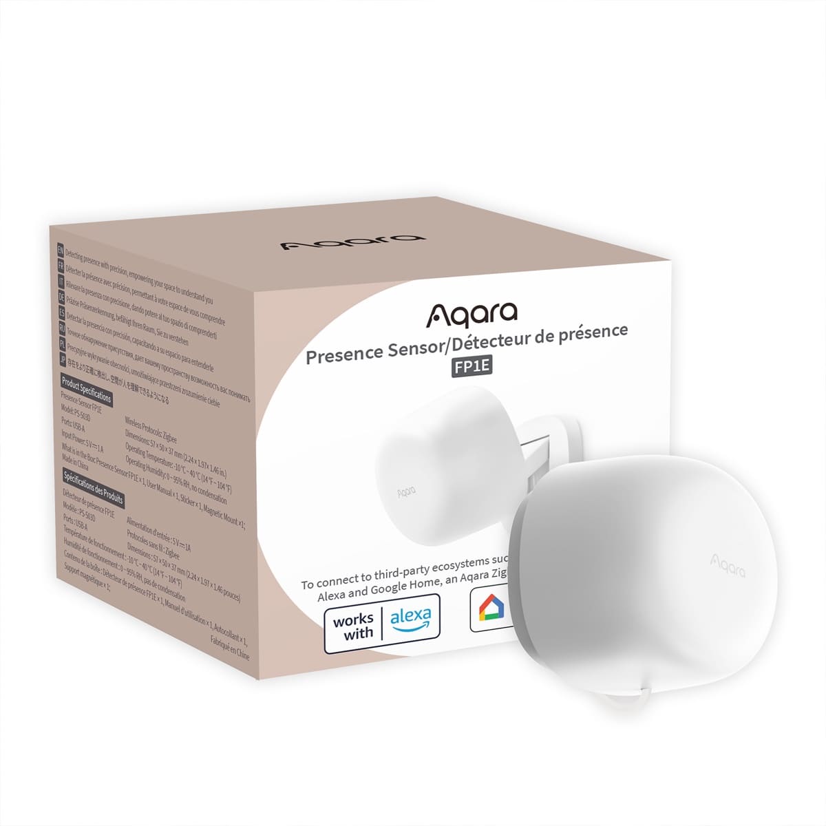 Aqara Presence Sensor FP1E Zigbee mmWave presence sensor