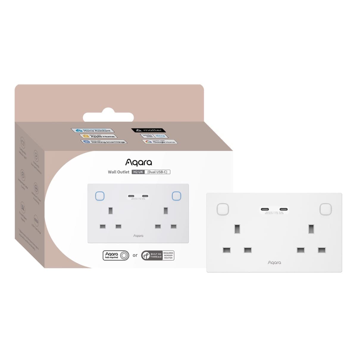 Aqara Wall Outlet H2 UK