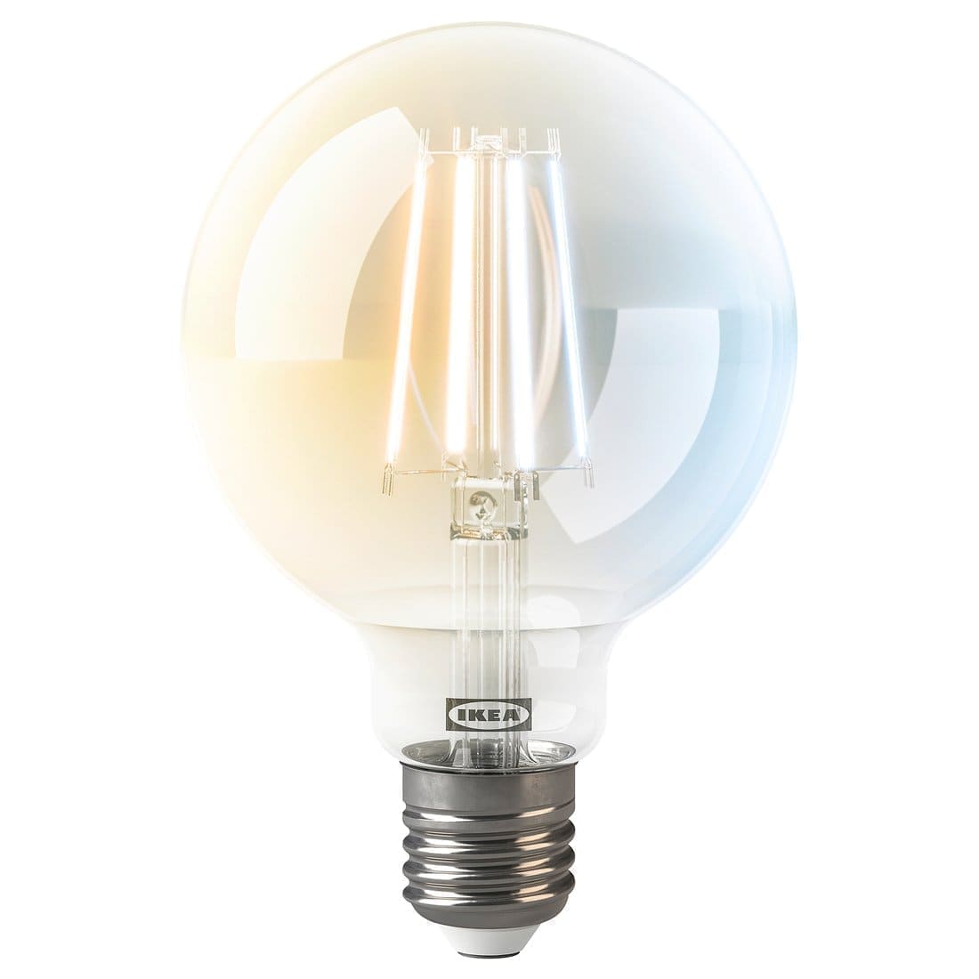 IKEA KAJPLATS E27 white spectrum bulb (806 lm, clear globe)