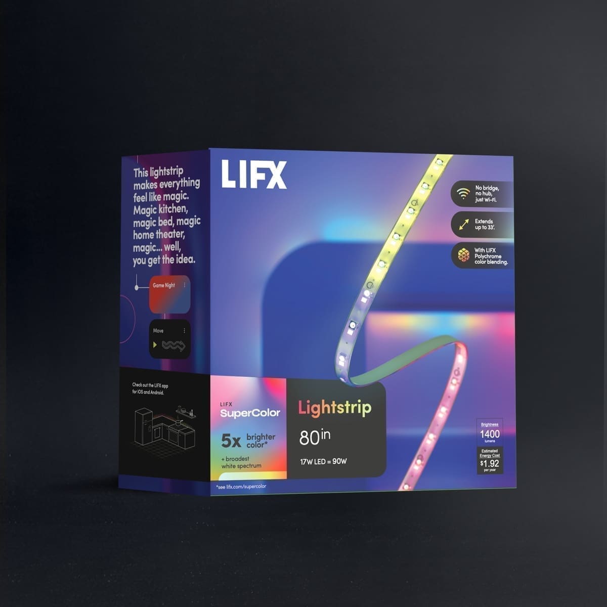 LIFX Lightstrip 2 m starter kit (16 colour zones)