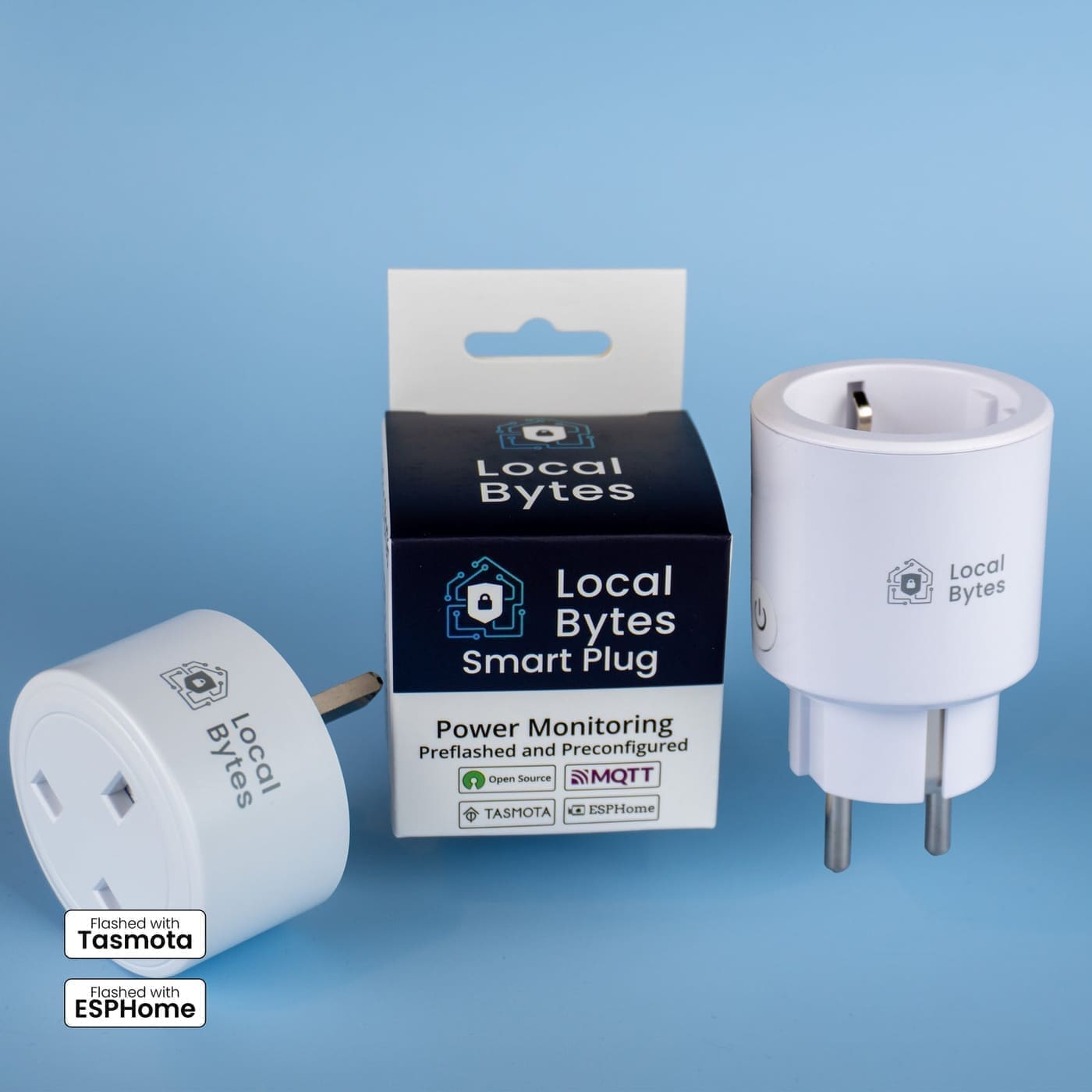 LocalBytes Power Monitoring Smart Plug (ESPHome)