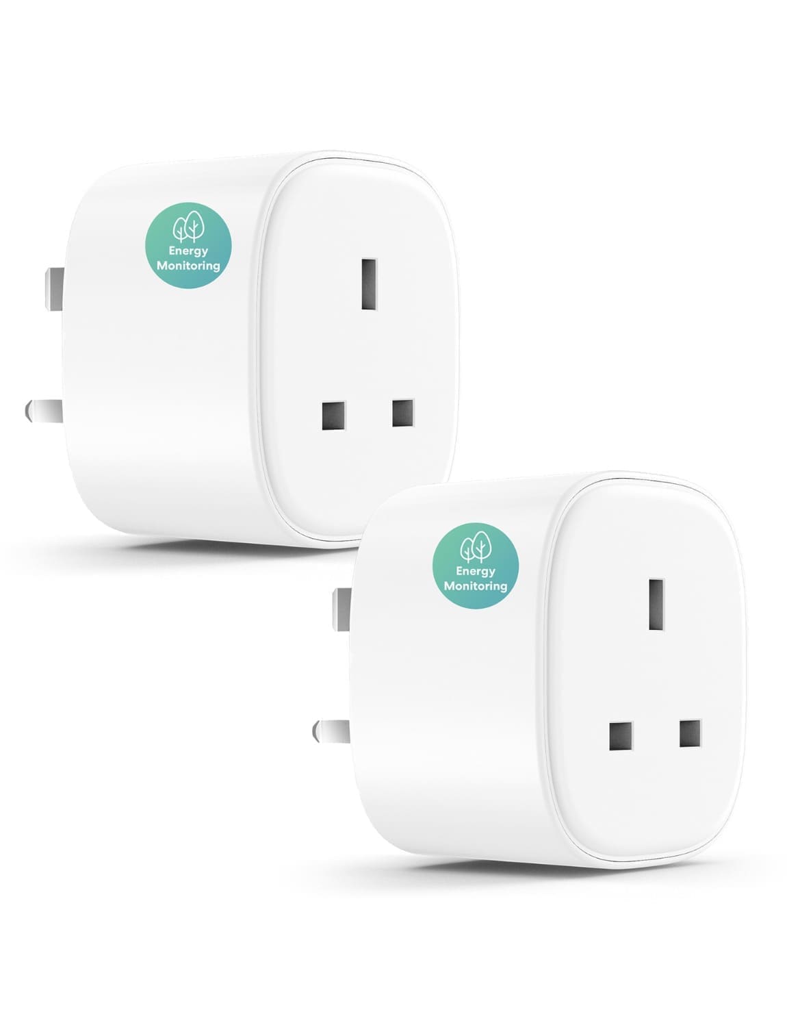 Meross Smart Wi-Fi Plug with Energy Monitor MSS310 (2-pack)