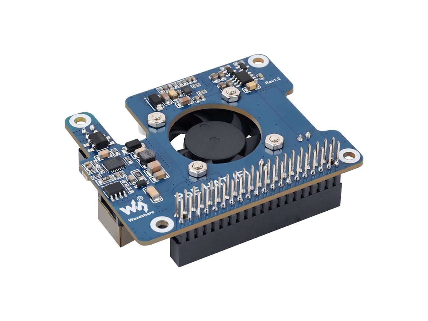 Waveshare PoE HAT (F) for Raspberry Pi 5